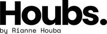 Logo reading the text 'Houbs. by Rianne Houba'.
